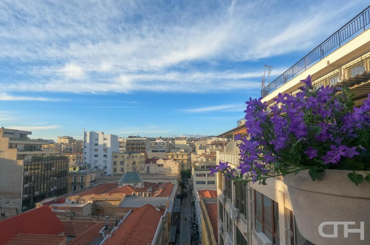 Luxury 80M2 Apartment With Balcony Downtown テッサロニキ エクステリア 写真